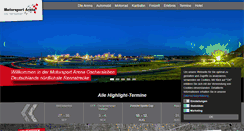Desktop Screenshot of motorsportarena.com